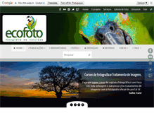 Tablet Screenshot of ecofoto.com.br